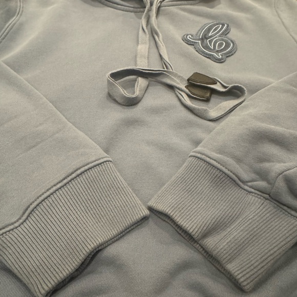 Coach Hoodie Cropped Washed Blue - Picture 5 of 7